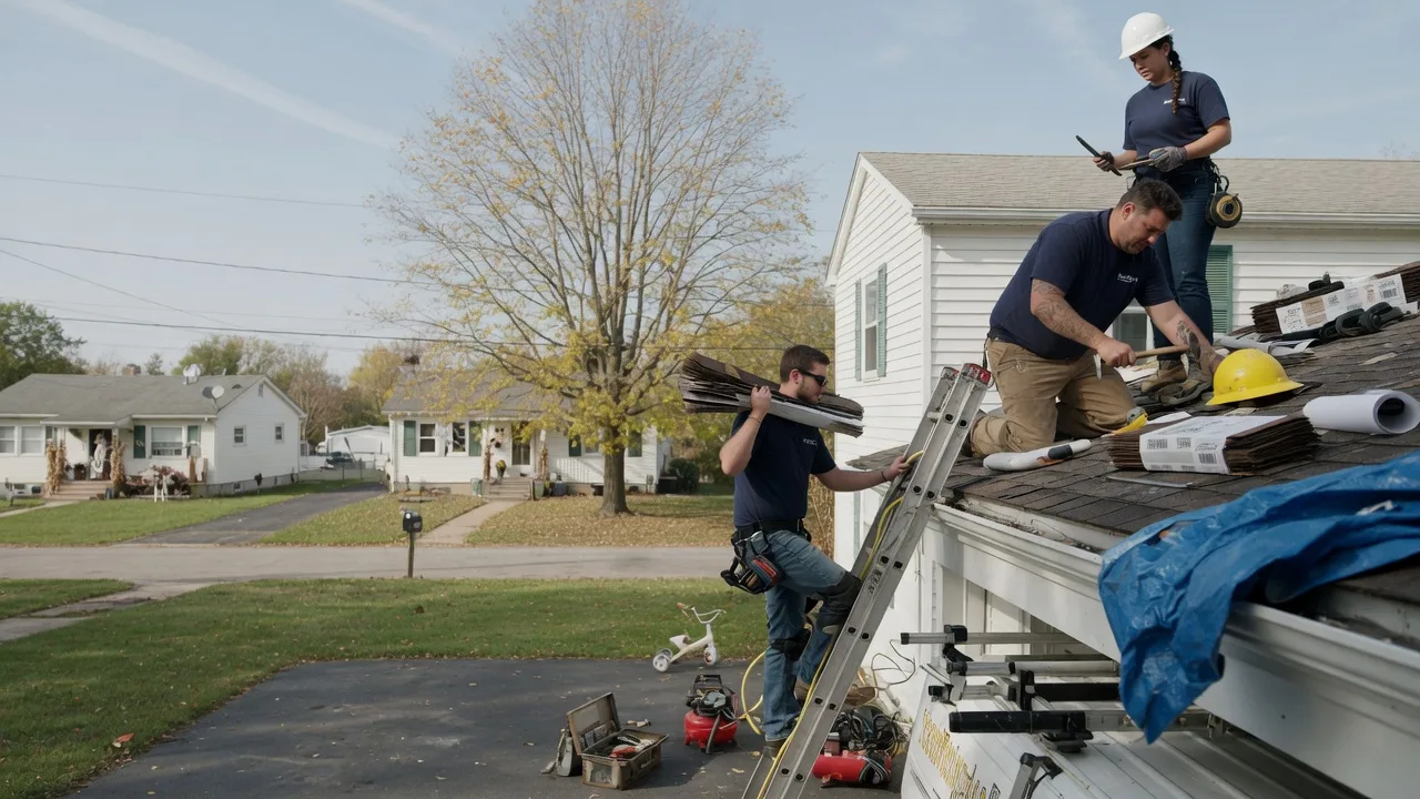 Local Roofing Contractors in Jamestown, KS near me